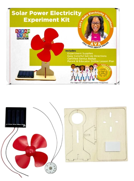 SOLAR POWER ELECTRICITY EXPERIMENT KIT