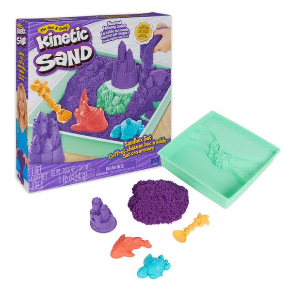 KINETIC SAND: SANDBOX SET PURPLE