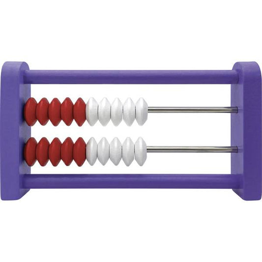 20-BEAD WOODEN MINI REKENREKS INDIVIDUAL