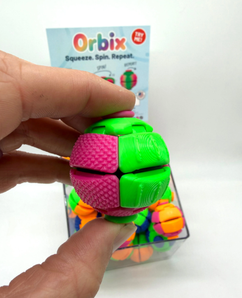 ORBIX 3-IN-1 SENSORY FIDGET TOY