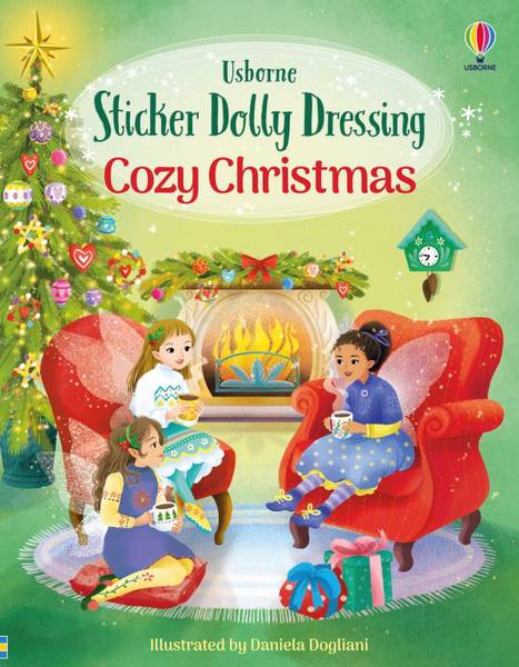STICKER DOLLY DRESSING COZY CHRISTMAS