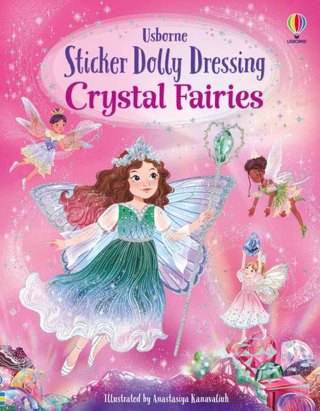 STICKER DOLLY DRESSING CRYSTAL FAIRIES