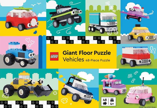 GIANT FLOOR PUZZLE: LEGO VEHICLES