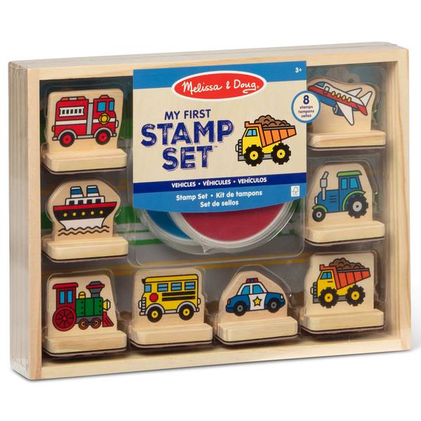 MY FIRST STAMP SET VEHICLES