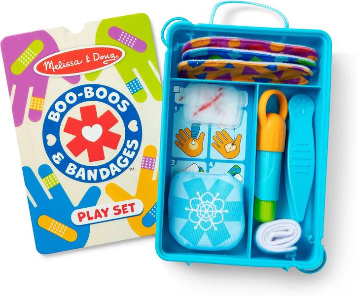 BOOBOOS AND BANDAGES PLAY SET
