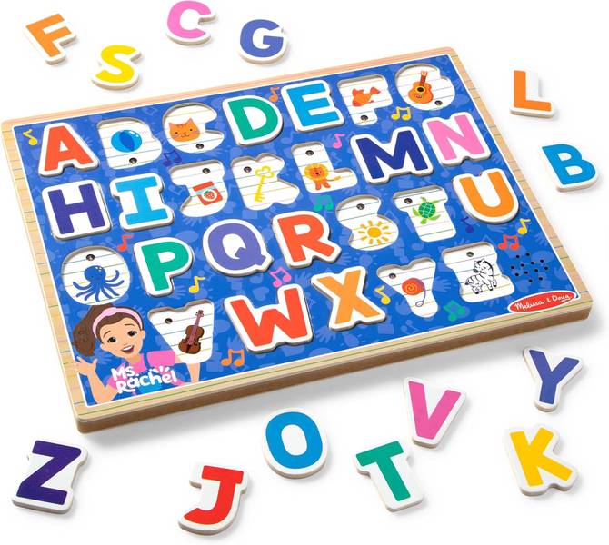 MS RACHEL WOODEN PHONICS ALPHABET SOUND PUZZLE