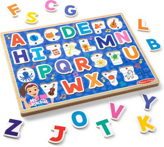 MS RACHEL WOODEN PHONICS ALPHABET SOUND PUZZLE