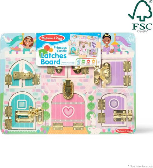 PRINCESS CASTLE LATCHES BOARD