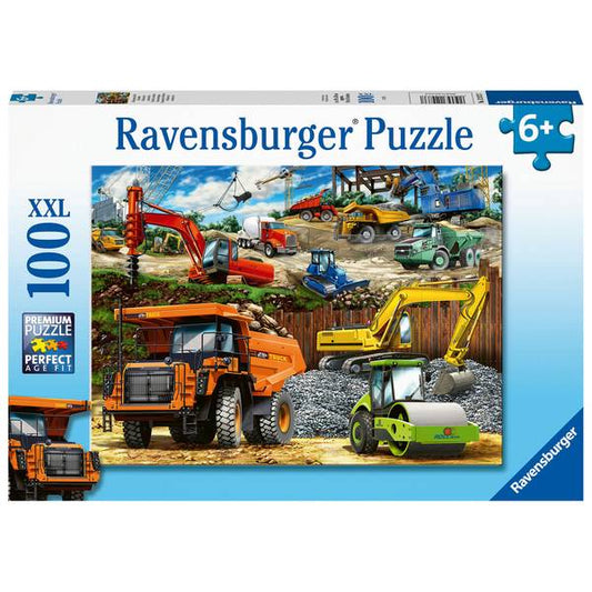 PUZZLE: CONSTRUCTION VEHICLES 100 PC