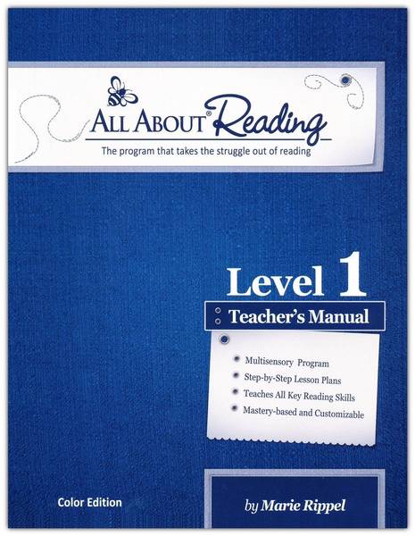 ALL ABOUT READING LEVEL 1 TEACHER'S MANUAL