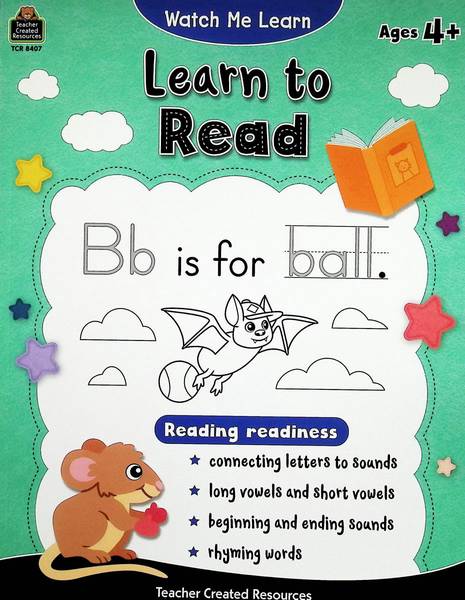 WATCH ME LEARN: LEARN TO READ