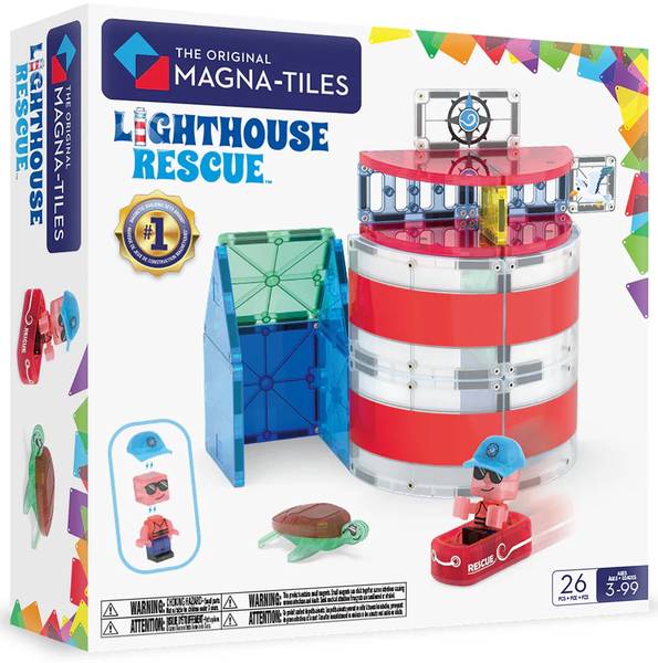 MAGNA-TILES LIGHT HOUSE RESCUE 26-PIECE SET