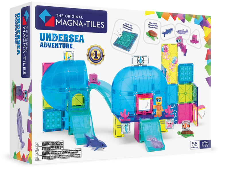 MAGNA-TILES UNDERSEA ADVENTURE 58-PIECE SET