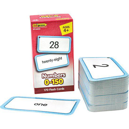 FLASH CARDS: NUMBERS 0-150