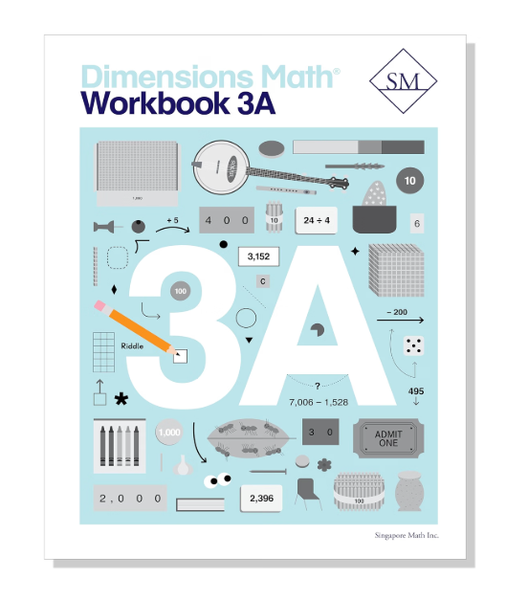 DIMENSIONS MATH WORKBOOK 3A