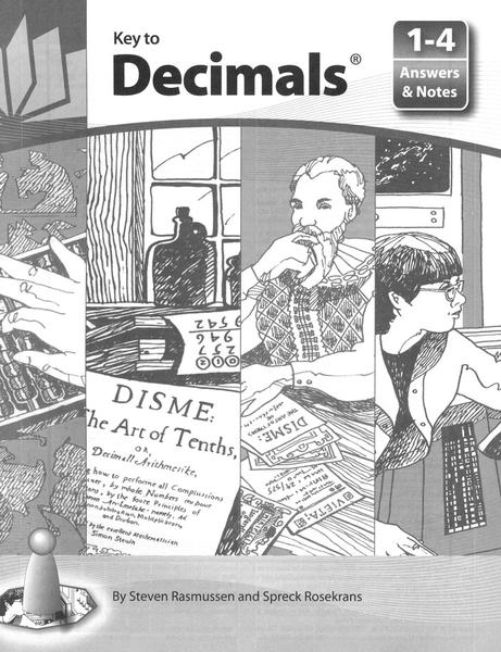 (SALE) KEY TO DECIMALS ANSWERS AND NOTES BOOKS 1-4