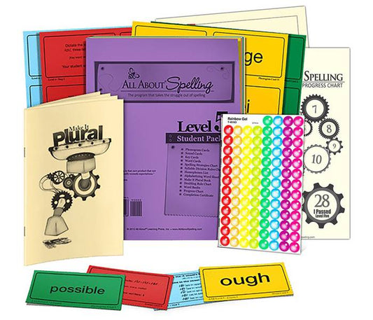 ALL ABOUT SPELLING LEVEL 5 STUDENT PACKET