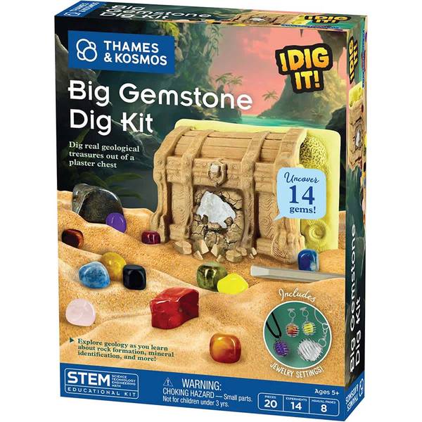 I DIG IT! BIG GEMSTONE DIG KIT