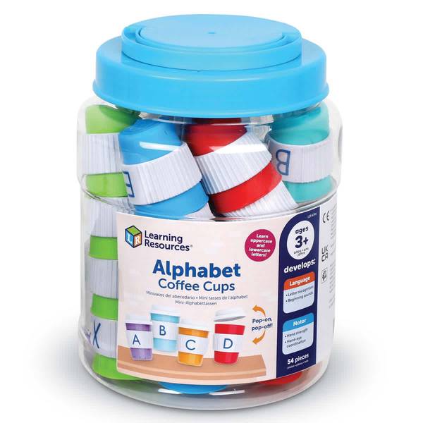 ALPHABET COFFEE CUPS
