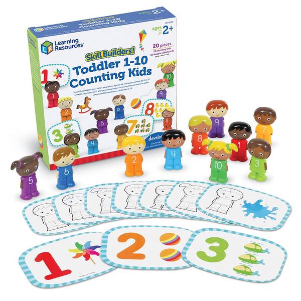 SKILL BUILDERS! TODDLER 1-10 COUNTING KIDS