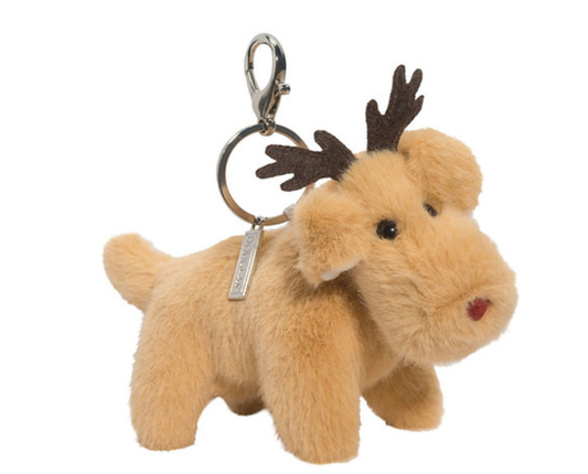 REINDEER MUZZLE BAG CHARM