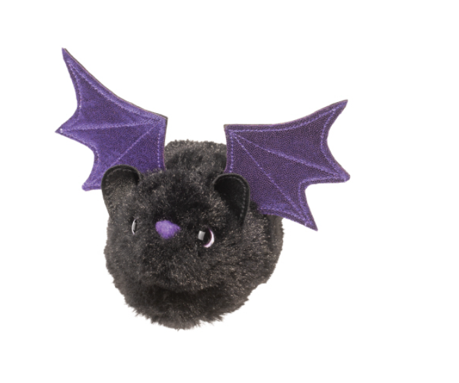 BLACK BAT WITH SPARKLE WINGS