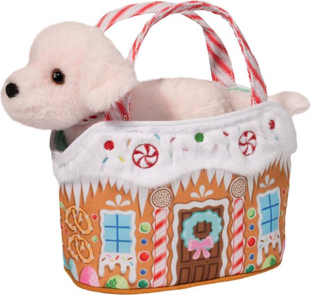 CANDY LANE SASSY SAK WITH PINK DOG