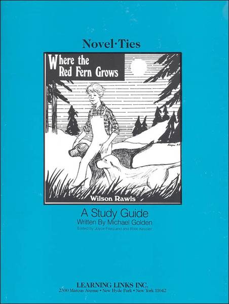 (SALE) WHERE THE RED FERN GROWS STUDY GUIDE
