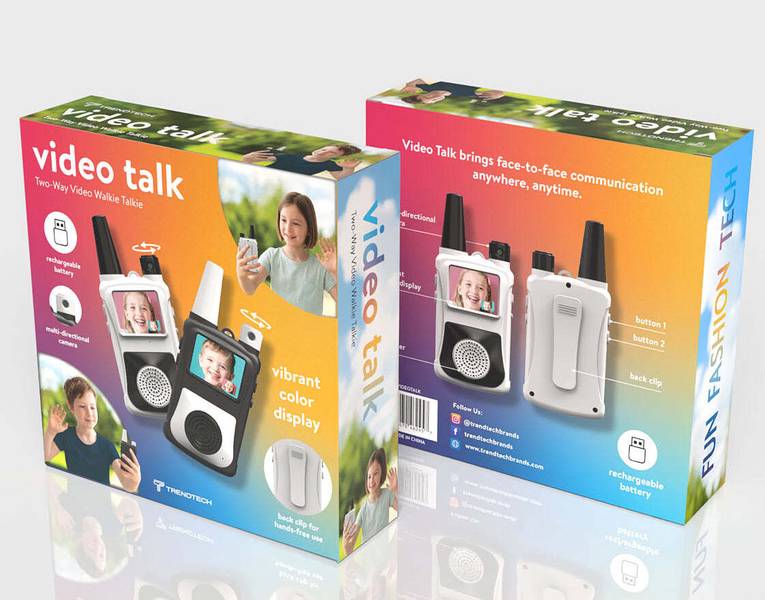 TWO-WAY VIDEO WALKIE TALKIE