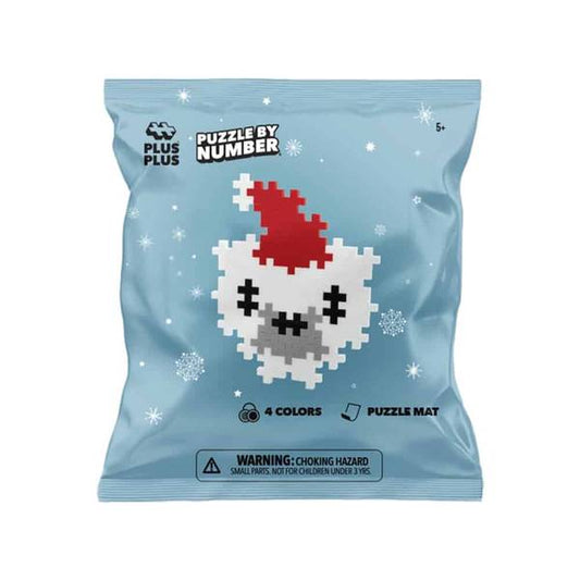 PLUS PLUS PUZZLE BY NUMBER POLAR BEAR