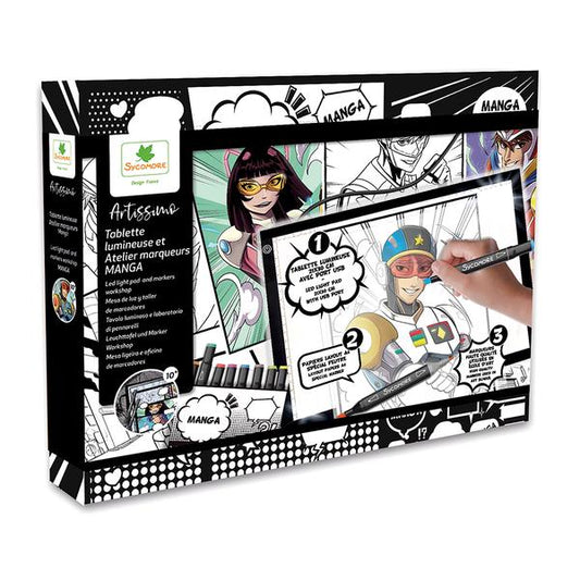 MANGA LED LIGHT PAD AND MARKERS WORKSHOP