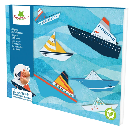 ORIGAMI LITTLE BOATS