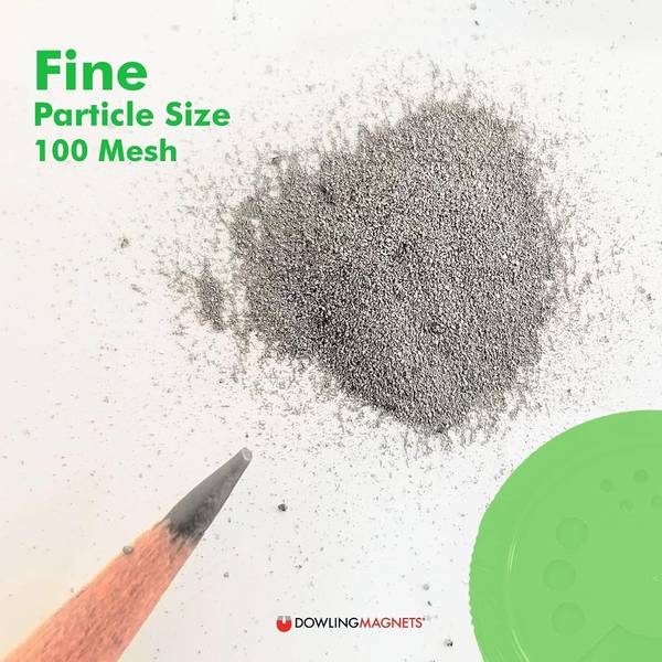 IRON FILINGS JAR FINE