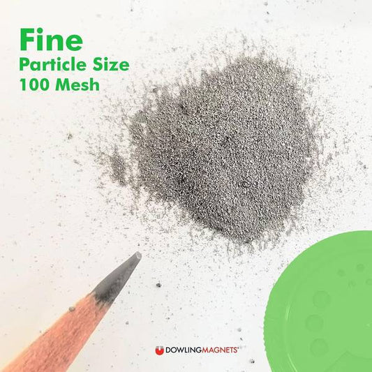 IRON FILINGS JAR FINE