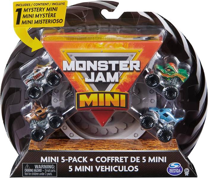 MONSTER JAM MINI 5-PACK