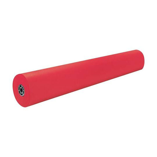 ARTKRAFT PAPER: 36" X 1000' FLAME RED HEAVYWEIGHT