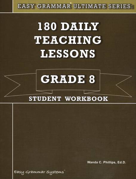 EASY GRAMMAR ULTIMATE SERIES: GRADE 8 WORKBOOK