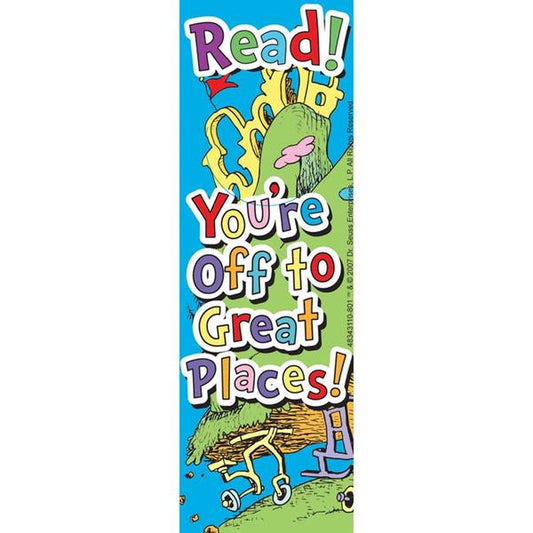 BOOKMARKS: DR. SEUSS OH THE PLACES YOU WILL GO