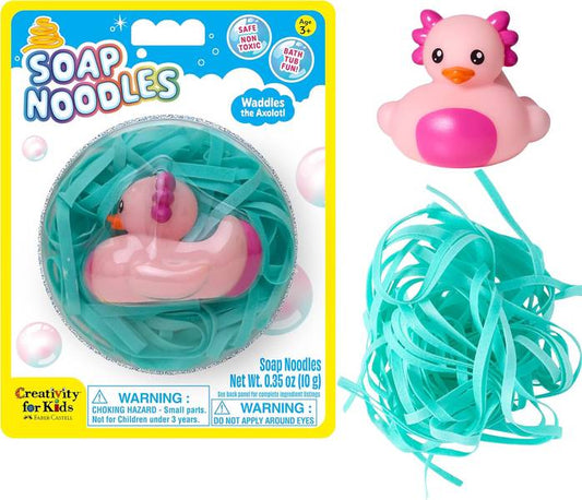 SOAP NOODLES WADDLES THE AXOLOTL