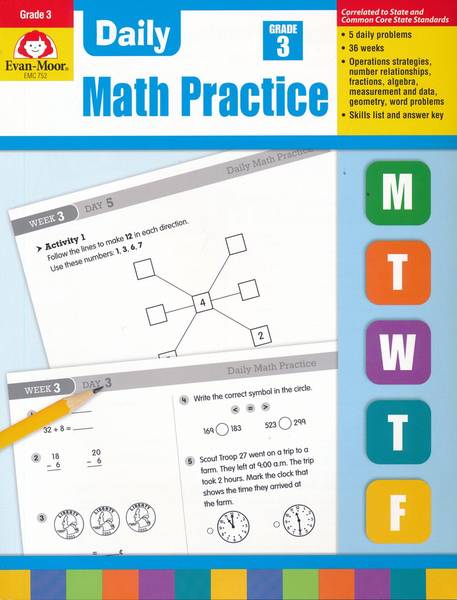 DAILY MATH PRACTICE GRADE 3