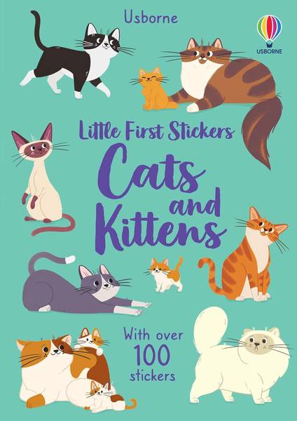 LITTLE FIRST STICKERS CATS AND KITTENS