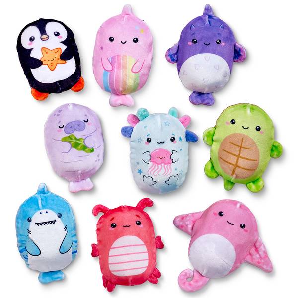 BUBBLE STUFFED SQUISHY FRIENDS