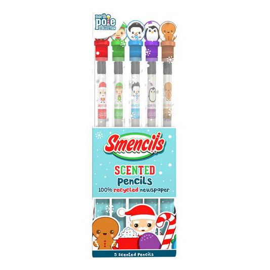 HOLIDAY SMENCILS GOURMET SCENTED PENCILS SET OF 5