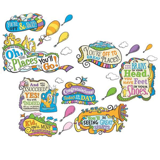 BULLETIN BOARD SET: OH THE PLACES YOU WILL GO!