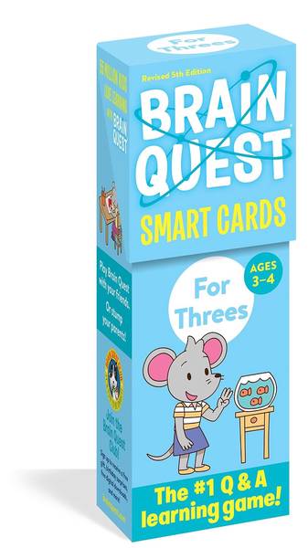 BRAIN QUEST SMART CARDS: FOR THREES AGES 3-4