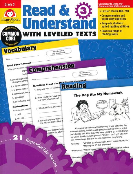 READ & UNDERSTAND WITH LEVELED TEXTS GRADE 3