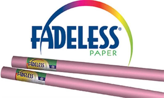 FADELESS PAPER: 48"X12' PINK