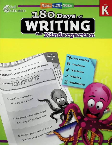 180 DAYS OF WRITING FOR KINDERGARTEN