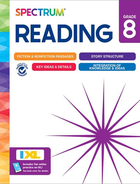 SPECTRUM READING GRADE 8