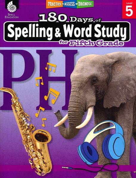 180 DAYS OF SPELLING & WORD STUDY FOR FIFTH GRADE
